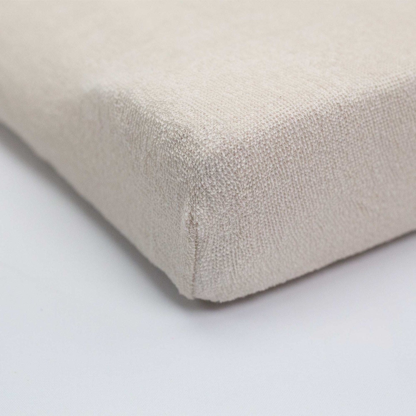 Housse de matelas à langer sable - Lot de 2