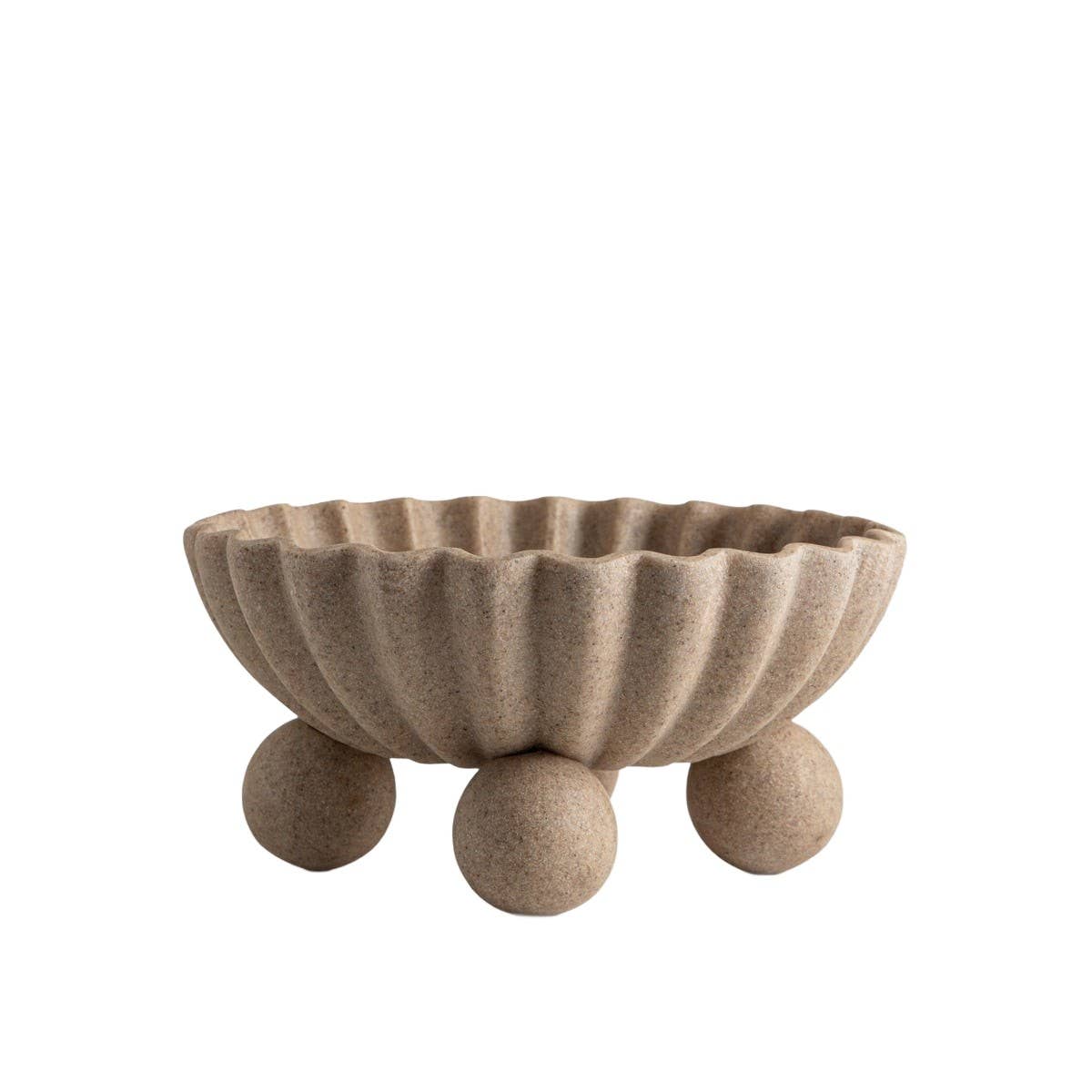 Plateau décoratif | AUREA | à pieds ronds | 20,6 x 19 x 3,5 cm