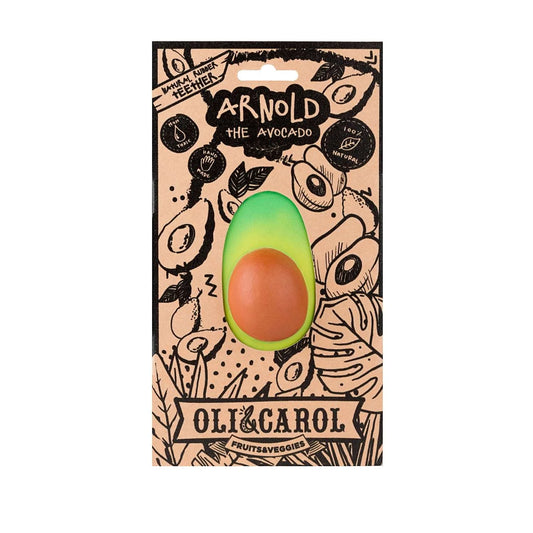JOUET DE DENTITION ARNOLD THE AVOCADO