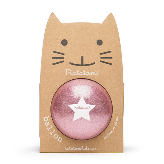 BALLON PAILLETTES ROSE