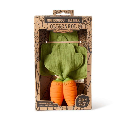 DOUDOU DE DENTITION CATHY THE CARROT