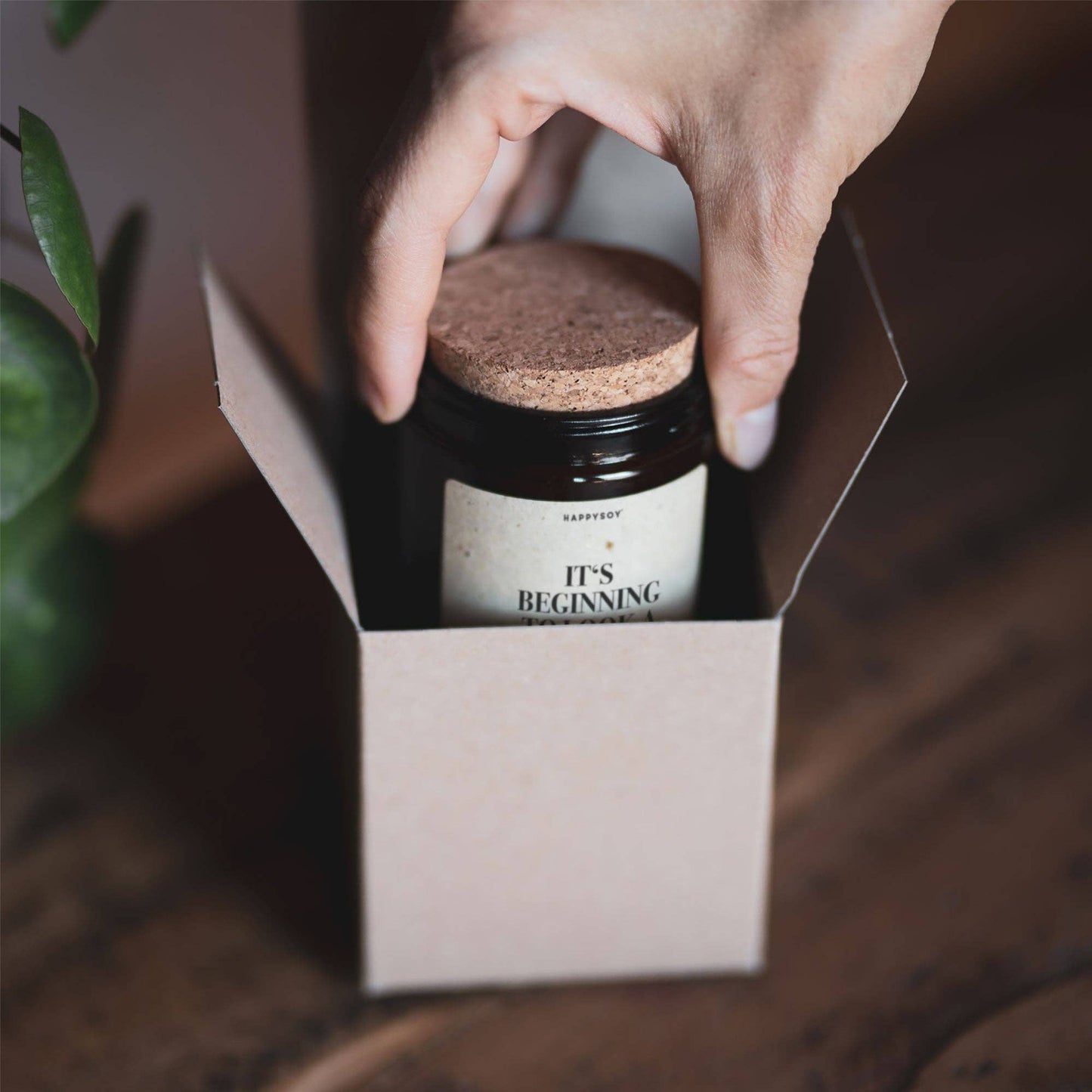 Bougie parfumée | Ça commence à ressembler beaucoup à Noël !