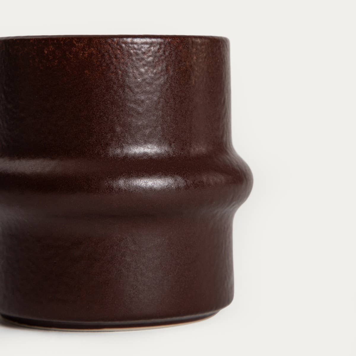 Mug | OPOL | marron, sans anse | 0,25 l