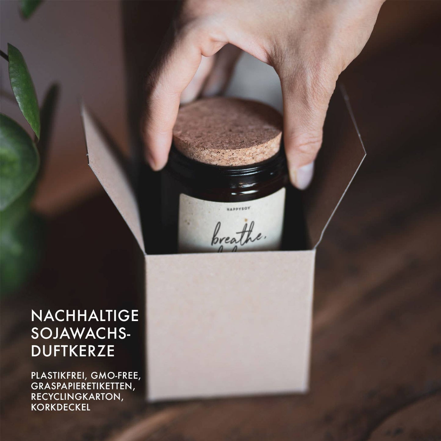 Bougie parfumée | Breathe, Believe, Receieve