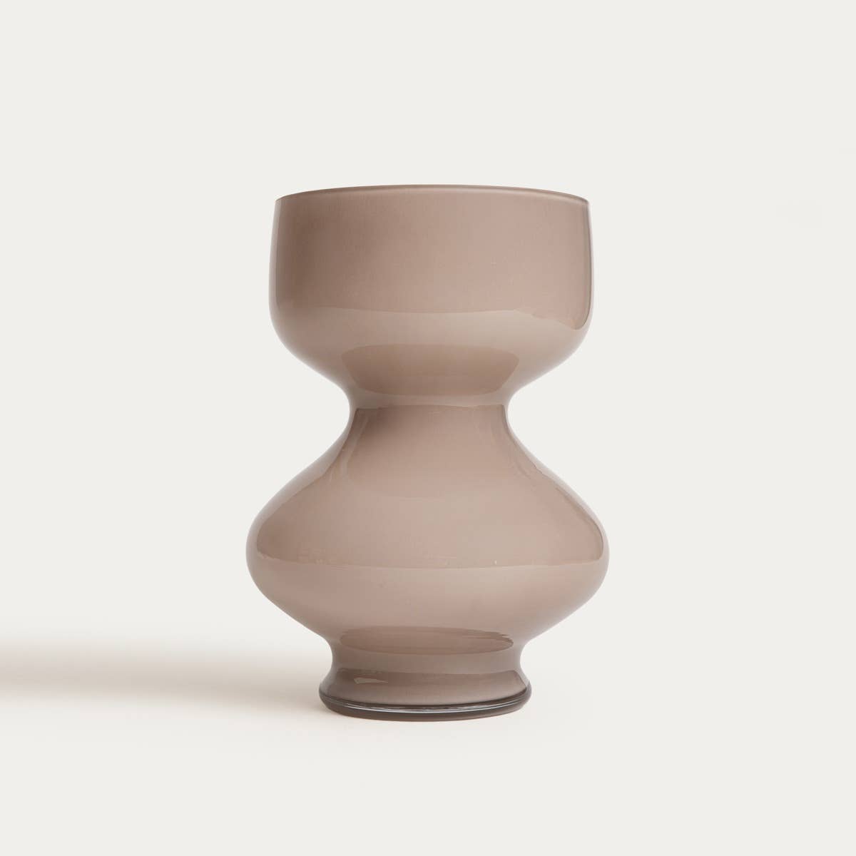 Vase | BOLIQ | verre beige | 19,5 x 27,5 cm | 779237