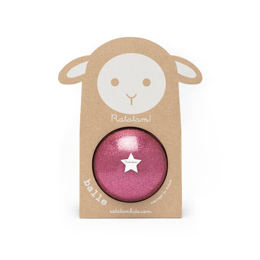 Ballon mouton 10 cm - Rose 