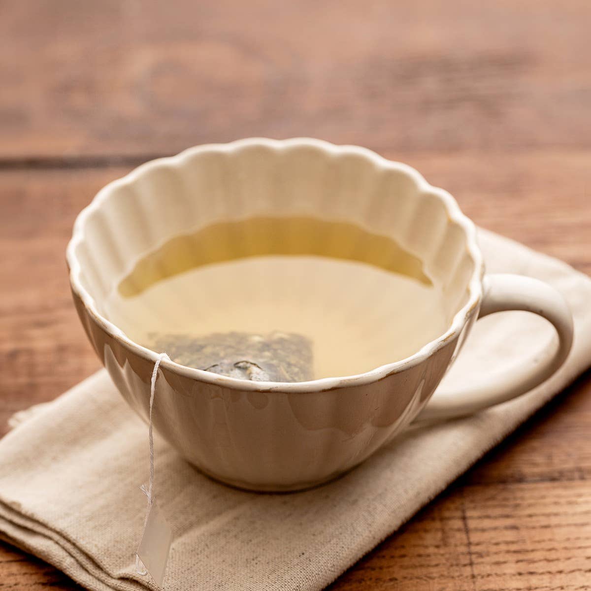 Mug | MELIDA | en forme de tasse à thé, crème | 0,3 l