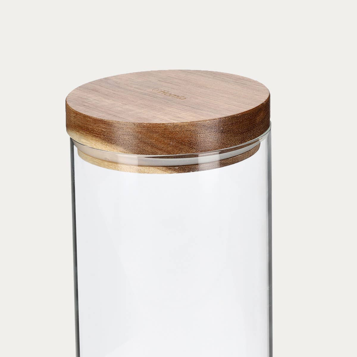 Carlos | récipient avec couvercle en acacia M | 1,2 l