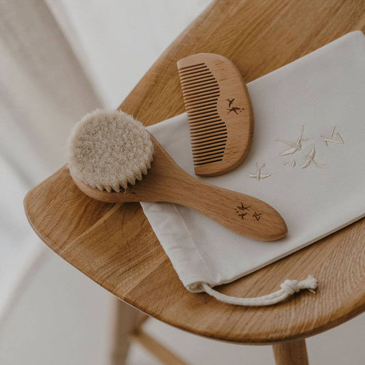 Set de brosse & peigne - Hirondelles