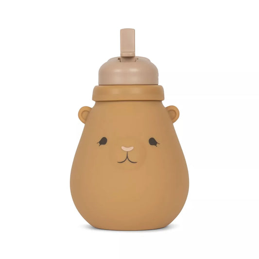 GOURDE SILICONE TEDDY ALMOND