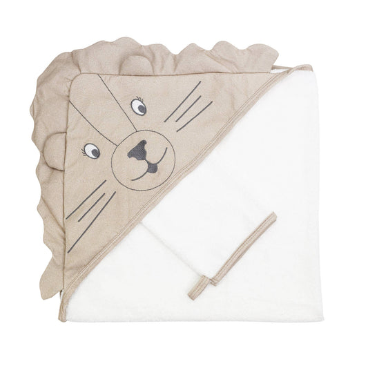 Cape de bain & gant tamtam