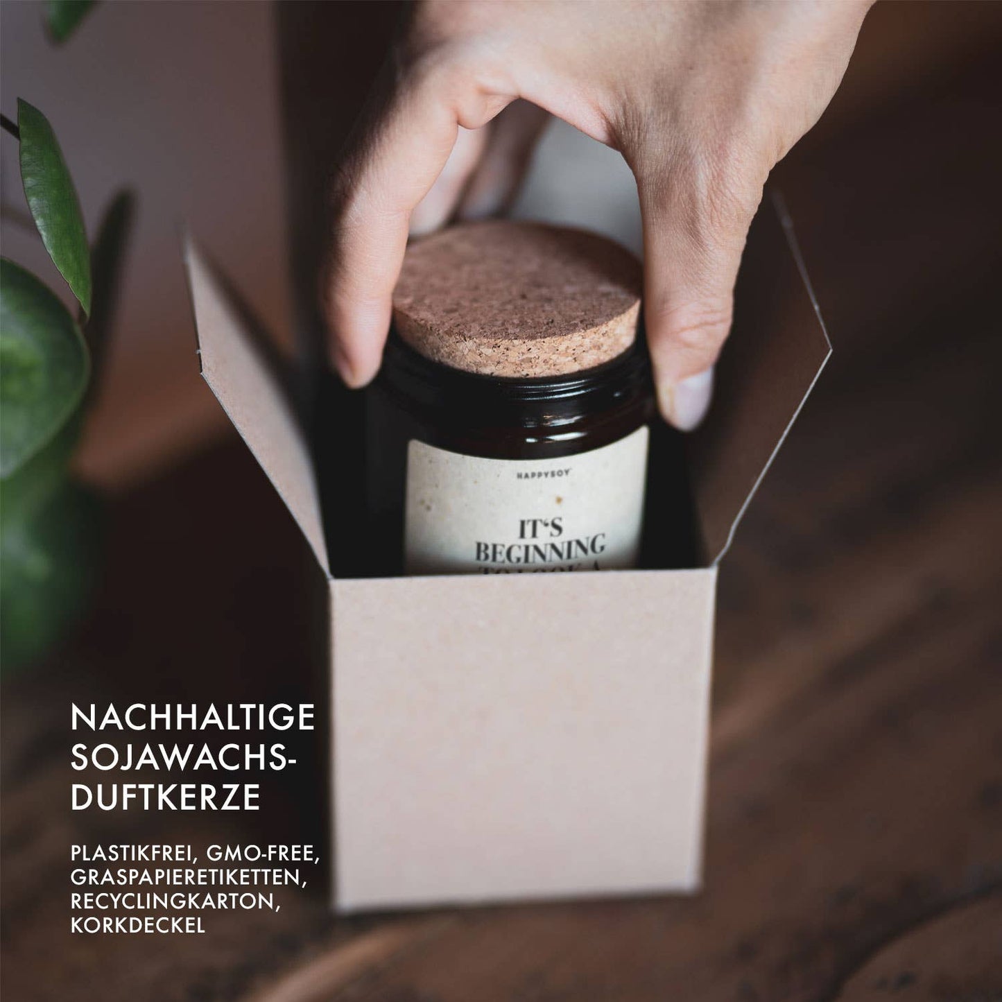 Bougie parfumée | Ça commence à ressembler beaucoup à Noël !