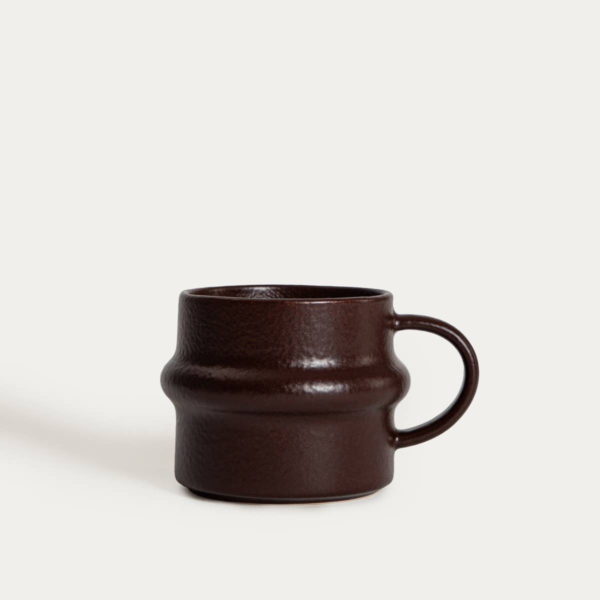 Mug | OPOL | avec anse, marron | 0,25 l