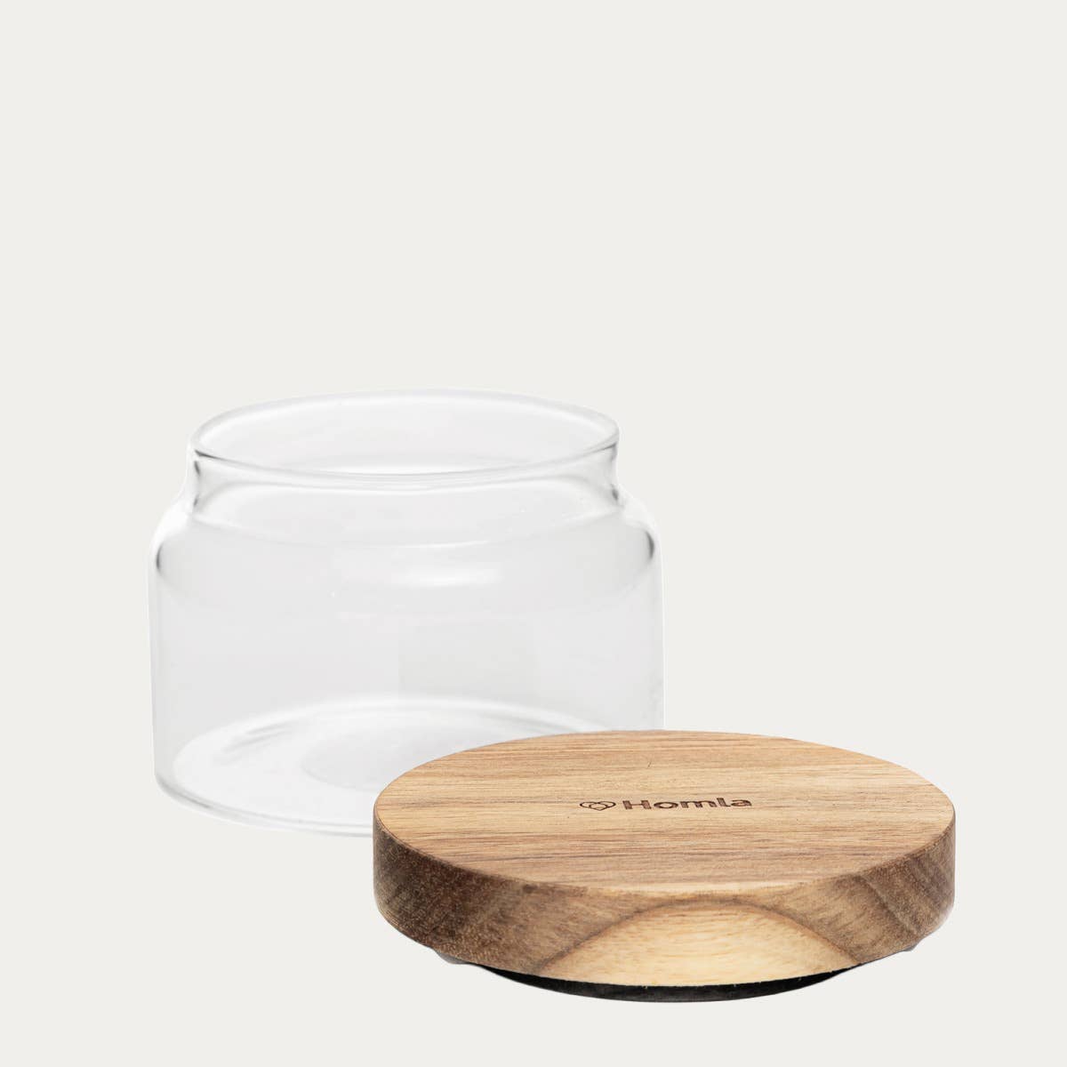 Carlos | petit contenant avec couvercle en acacia | 0,25 l