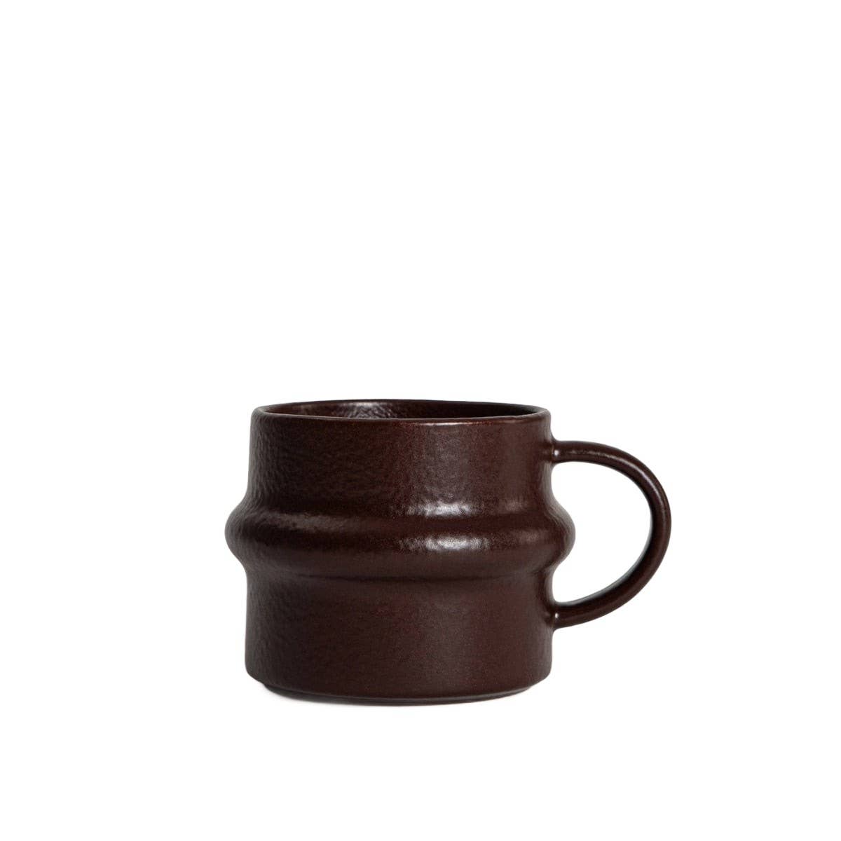 Mug | OPOL | avec anse, marron | 0,25 l