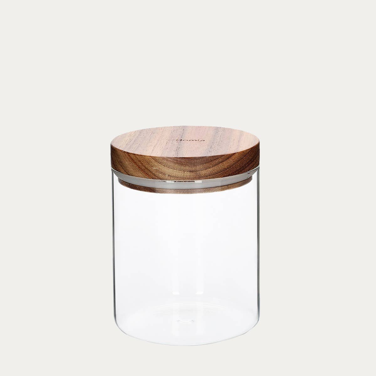 Carlos | récipient avec couvercle en acacia S | 0,7 l