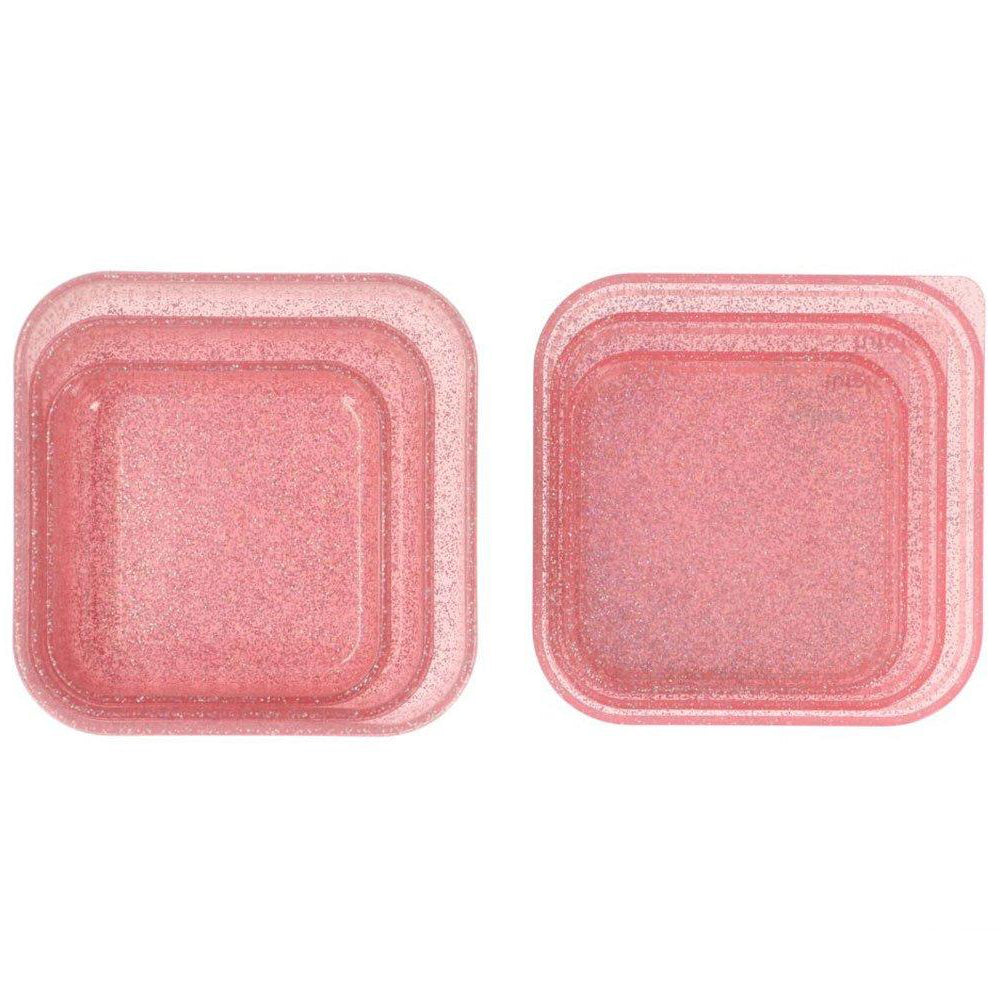 GLITTER LUNCH BOX 3PCS