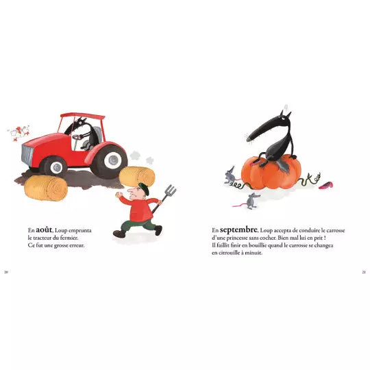 LE LOUP : qui ne voulait plus marcher.