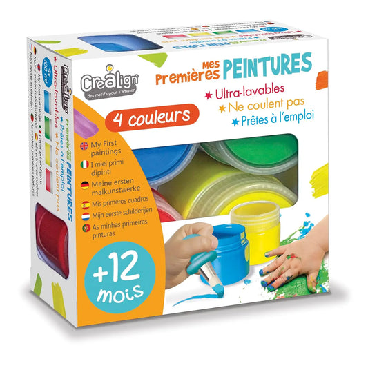 MES PREMIÈRES PEINTURES