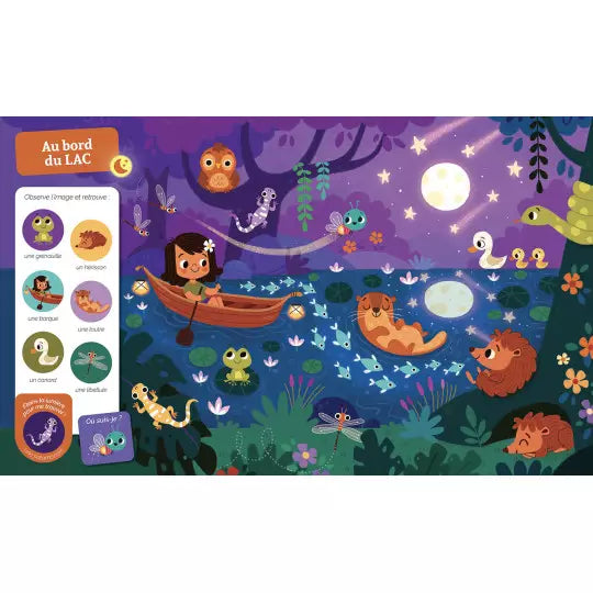 CHERCHE ET TROUVE DES TOUT-PETITS : Qui brille dans la nuit.